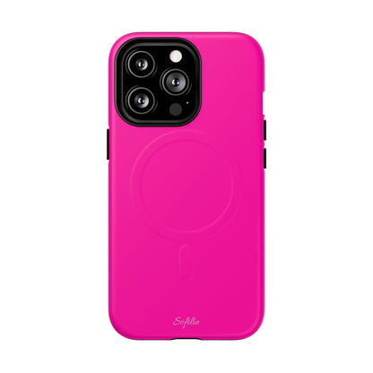Electric Pink - Tough Magsafe Case